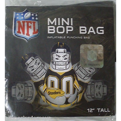 NFL Pittsburgh Steelers 12 Inch Mini Bop Bag by Fremont Die