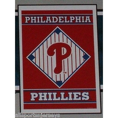 MLB Philadelphia Phillies 28"x40" Team Vertical House Flag 1 Sided