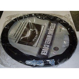MLB POLY-SUEDE MESH STEERING WHEEL COVER LOS ANGELES DODGERS