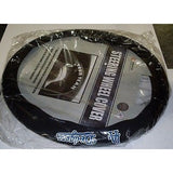 MLB POLY-SUEDE MESH STEERING WHEEL COVER LOS ANGELES DODGERS