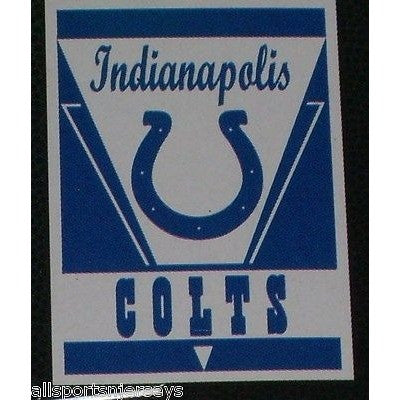 NFL Indianapolis Colts 28"x40" Team Vertical House Flag 1 Sided