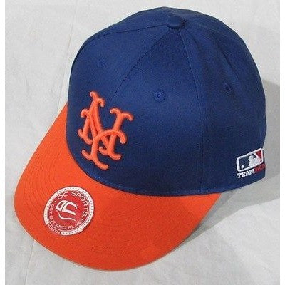 MLB New York Mets Youth Cap Cooperstown Raised Replica Cotton Twill Hat