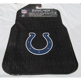 NFL Indianapolis Colts Car Truck Front Rubber Floor Mats Set by The Northwest Co.