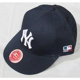 MLB New York Yankees Youth Cap Flat Brim Raised Replica Cotton Twill Hat