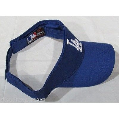 MLB Los Angeles Dodgers Visor Cotton Twill Replica Adjustable Strap Adult