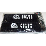 NFL Indianapolis Colts Velour Seat Belt Pads 2 Pack by Fremont Die