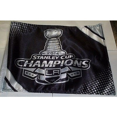 NHL LA Kings 2014 Stanley Cup Window Car Flag RICO or Fremont Die