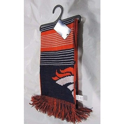 NFL 2015 Reversible Split Logo Scarf Denver Broncos 64" by 7" FOCO