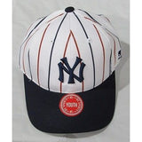 MLB New York Yankees Youth Cap Cooperstown Raised Replica Cotton Twill Hat