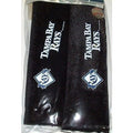 MLB Tampa Bay Rays SEAT BELT PADS VELOUR PAIR