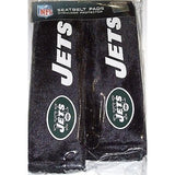 NFL New York Jets Velour Seat Belt Pads 2 Pack by Fremont Die