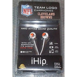 NFL iHip Team Logo Earphones Cleveland Browns
