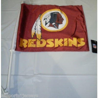 NFL Washington Redskins Logo on Window Car Flag by Fremont Die