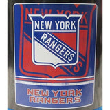 NHL New York Rangers 50" by 60" Rolled Fleece Blanket Fade Away Design