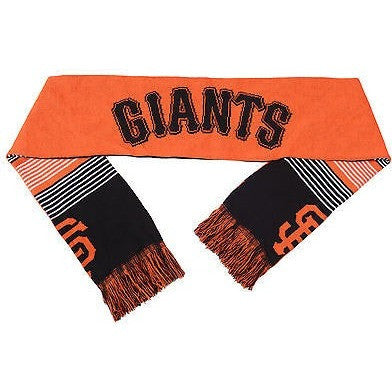 MLB 2015 Reversible Split Logo Scarf San Francisco Giants 64" x 7" by FOCO