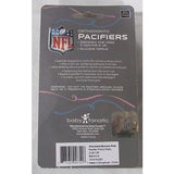 NFL Cleveland Browns Pink Pacifiers Set of 2 w/ Solid Shield on Card