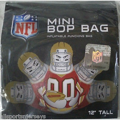NFL San Francisco 49ers 12 Inch Mini Bop Bag by Fremont Die