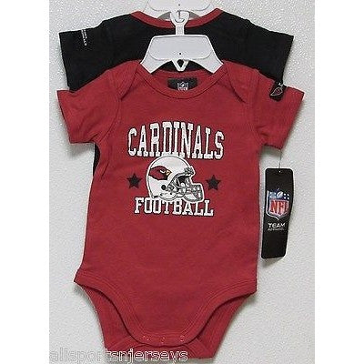 NFL Arizona Cardinals Infant Onesie Set of 2 Football First; Nap Later! 0-3M by Gerber