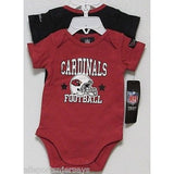 NFL Arizona Cardinals Infant Onesie Set of 2 Football First; Nap Later! 0-3M by Gerber