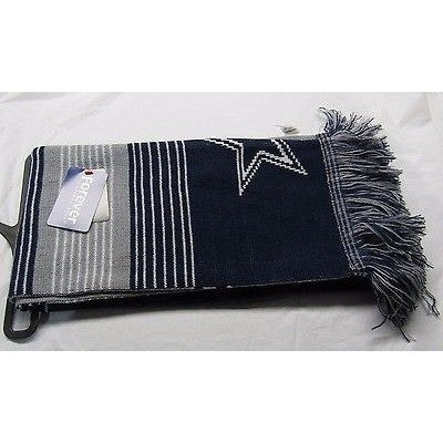 NFL 2015 Reversible Split Logo Scarf Dallas Cowboys 64" by 7" FOCO