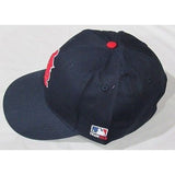 MLB St. Louis Cardinals Adult Cap Flat Brim Raised Replica Cotton Twill Hat Blue