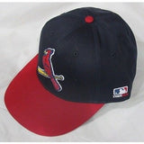 MLB St. Louis Cardinals Adult Cap Flat Brim Raised Replica Cotton Twill Hat