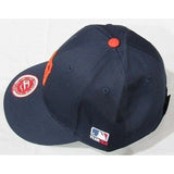 MLB Detroit Tigers Youth Cap Flat Brim Raised Replica Cotton Twill Hat Orange "D"