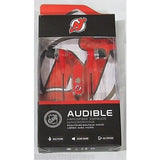NHL New Jersey Devils Team Logo Earphones with Microphone by MIZCO
