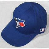 MLB Toronto Blue Jays Adult Cap Flat Brim Raised Replica Cotton Twill Hat