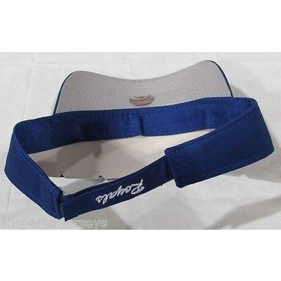 MLB Kansas City Royals Visor Cotton Twill Replica Adjustable Strap Adult