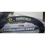 NCAA Oregon Ducks Poly-Suede on Mesh Steering Wheel Cover by Fremont Die