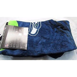 NFL Seattle Seahawks Royal Plush Raschel Throw Blanket 50" x 60" 12th MAN