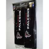 NFL Atlanta Falcons Velour Seat Belt Pads 2 Pack by Fremont Die