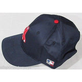 MLB Boston Red Sox Adult Cap Curved Brim Raised Replica Cotton Twill Hat