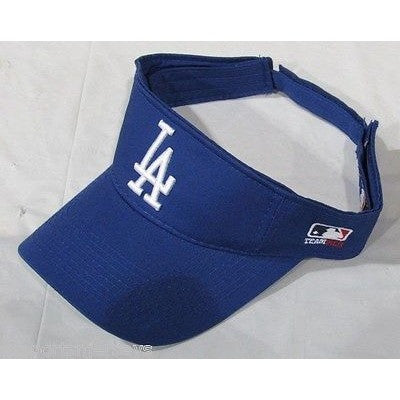 MLB Los Angeles Dodgers Visor Cotton Twill Replica Adjustable Strap Adult