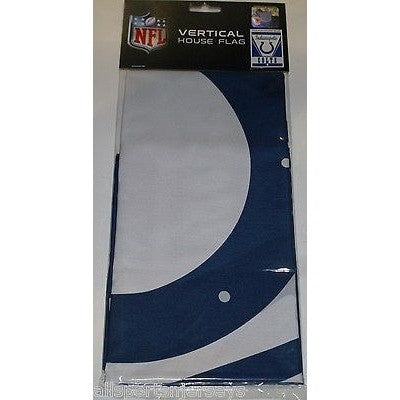 NFL Indianapolis Colts 28"x40" Team Vertical House Flag 1 Sided
