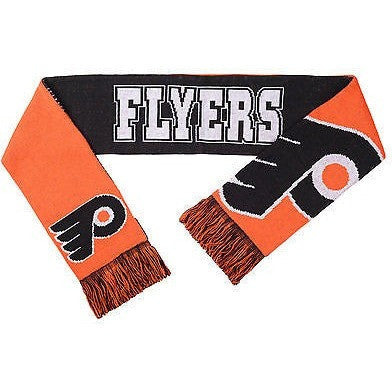 NHL Philadelphia Flyers 2015 Reversible Split Logo Scarf 64" by 7" by FOCO