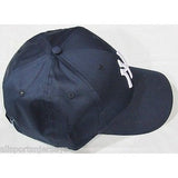 MLB New York Yankees Adult Cap Curved Brim Raised Replica Cotton Twill Hat Navy Blue