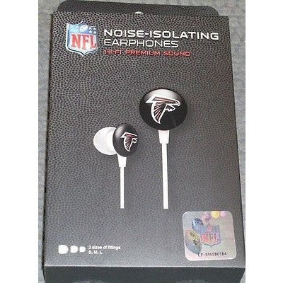 NFL iHip Team Logo Earphones Atlanta Falcons