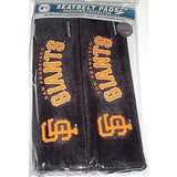 MLB San Francisco Giants Velour Seat Belt Pads 2 Pack by Fremont Die