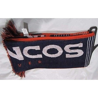 NFL 2015 Reversible Split Logo Scarf Denver Broncos 64" by 7" FOCO