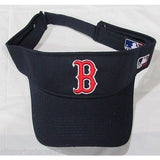 MLB Boston Red Sox Visor Cotton Twill Replica Adjustable Strap Adult