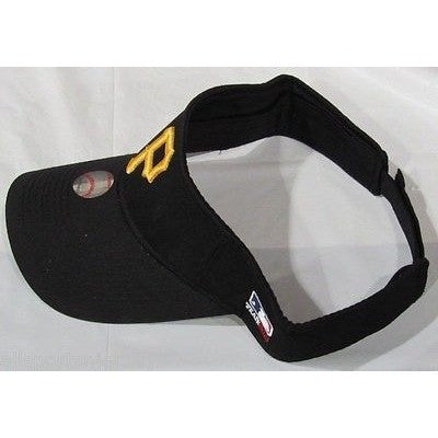 MLB Pittsburgh Pirates Visor Cotton Twill Replica Adjustable Strap Adult