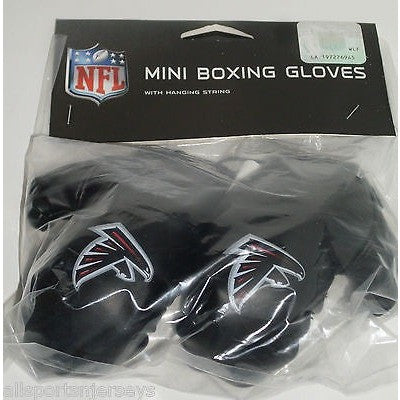 NFL Atlanta Falcons 4 Inch Rear View Mirror Mini Boxing Gloves