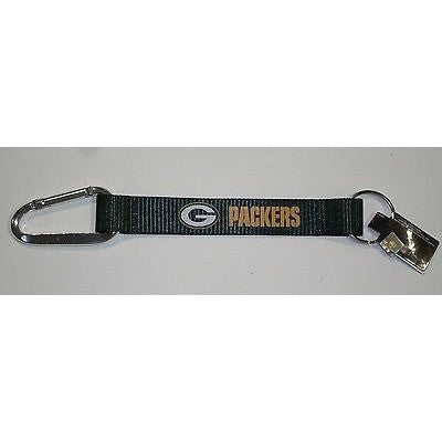 NFL Green Bay Packers Wristlet Keychain Lanyard AMINCO