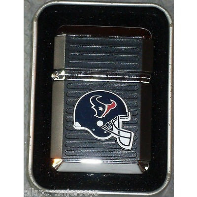 NFL Houston Texans Refillable Butane Lighter w/Gift Box by FSO