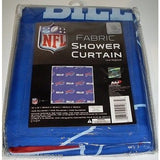 NFL 72 X 72 Inch Fabric Shower Curtain Buffalo Bills