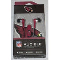 NFL Arizona Cardinals Team Logo Earphones with Microphone by MIZCO