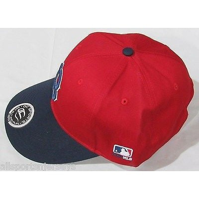 MLB Boston Red Sox Adult Cap Cooperstown Raised Replica Cotton Twill Hat