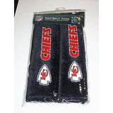NFL Kansas City Chiefs Velour Seat Belt Pads 2 Pack by Fremont Die